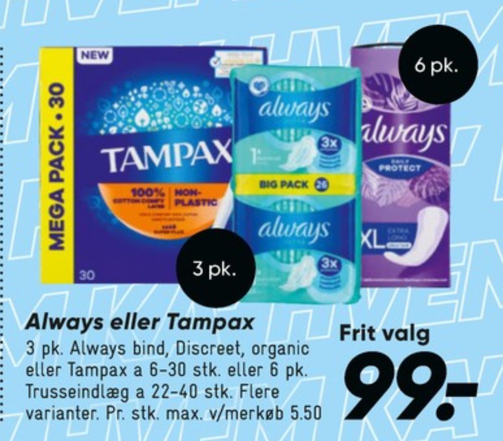 Always, Trusseindlæg