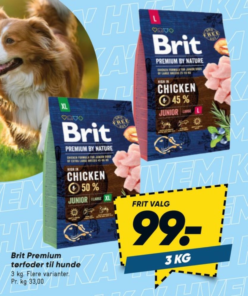 Brit Premium, Hundefoder