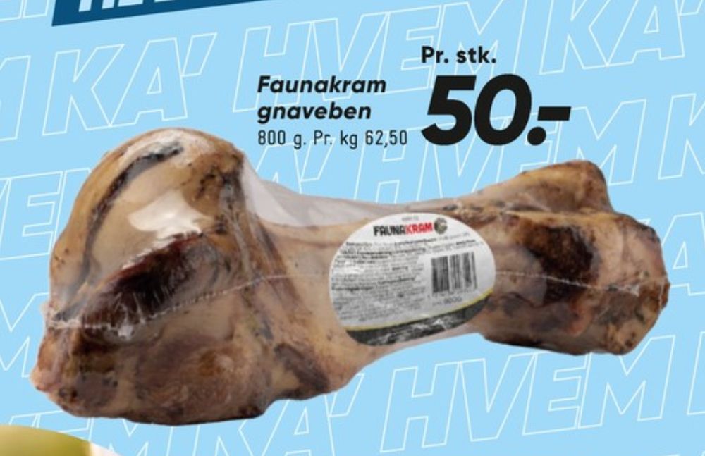 Faunakram, Hundesnacks