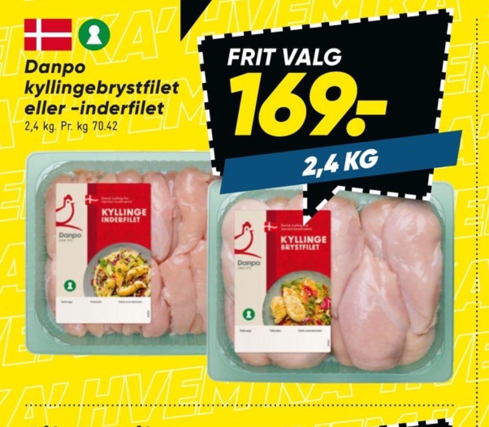 Danpo, Kyllingebrystfilet