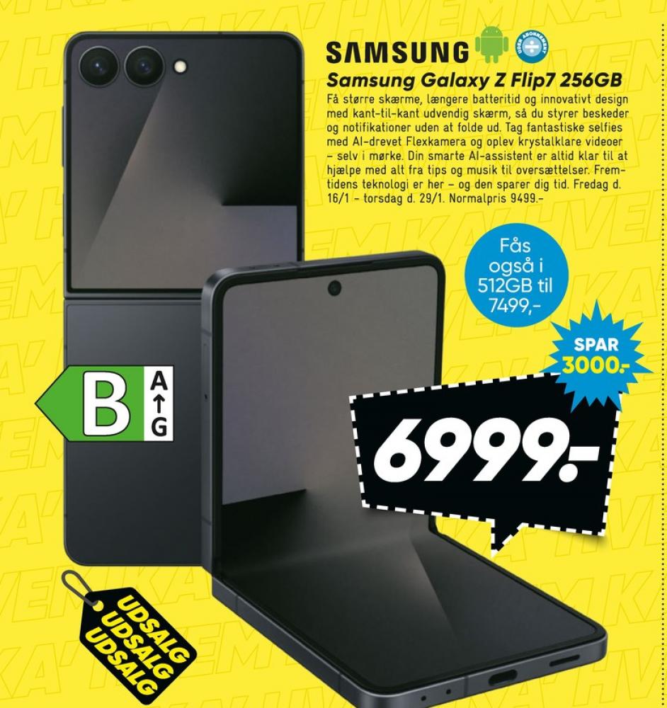 Samsung Galaxy Z Flip 7, Mobiltelefon