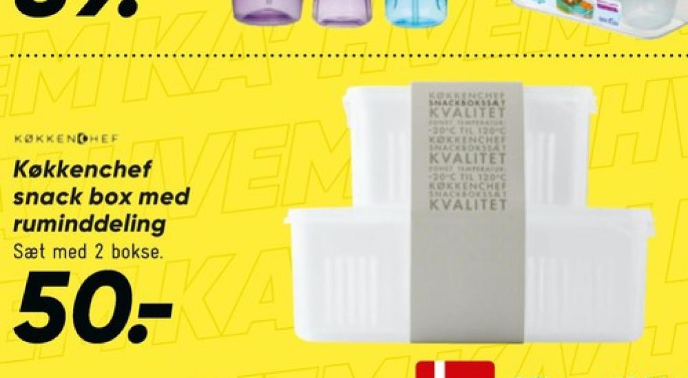 KøkkenChef, Plastikbøtter