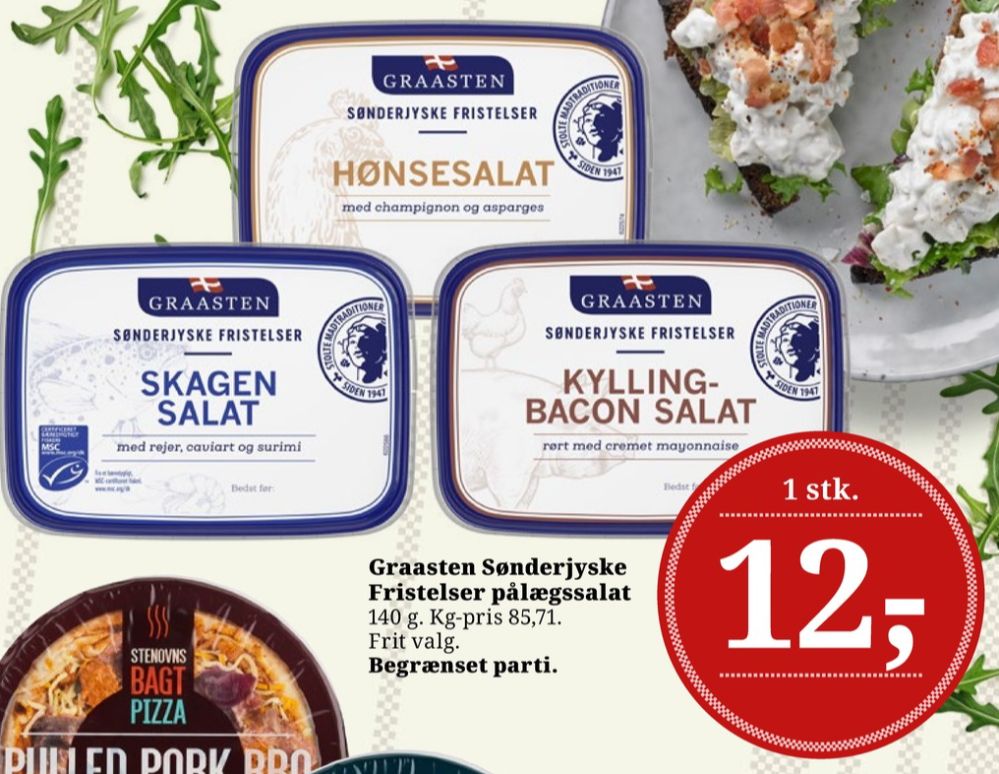 Graasten Sønderjyske Fristelser, Kylling & Baconsalat