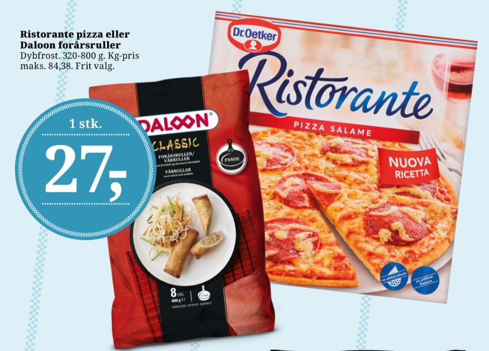 Daloon, Forårsruller