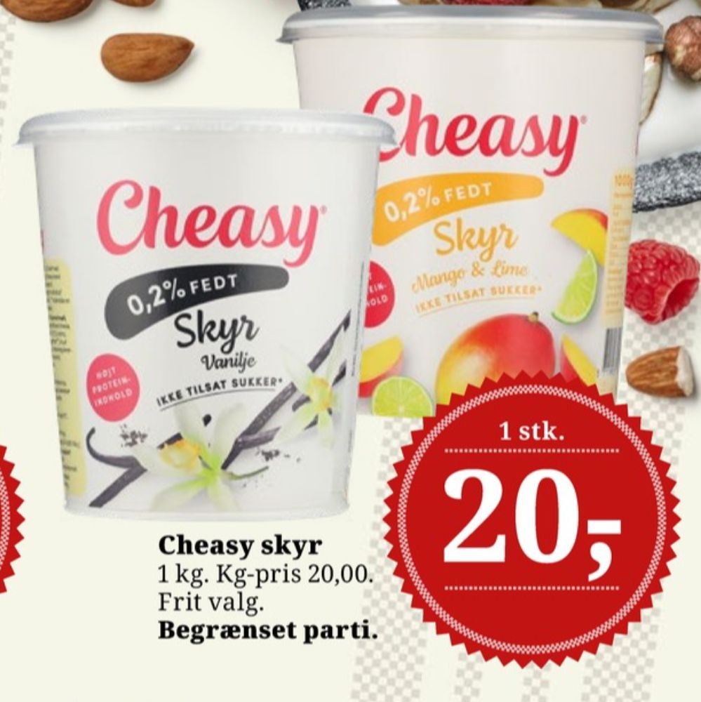 Cheasy, Vanilje Skyr 