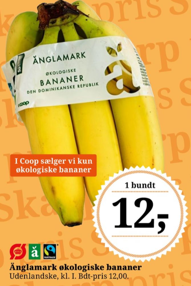 Änglamark, Bananer