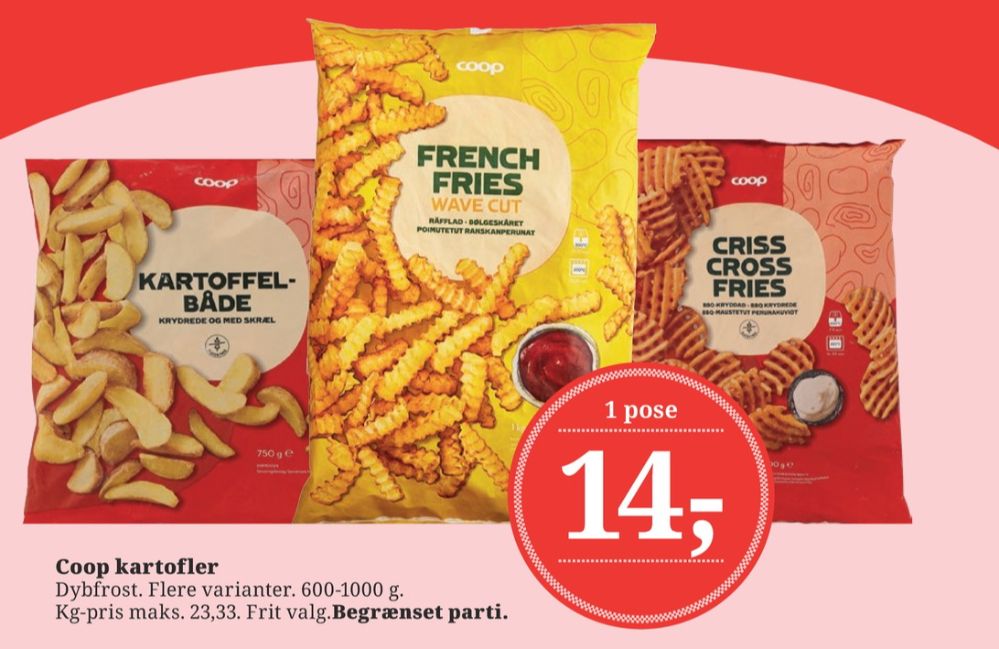 Coop, French Fries Wave Cut