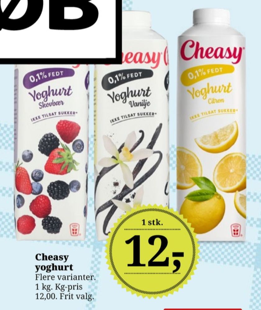 Cheasy, Skovbær Yoghurt 