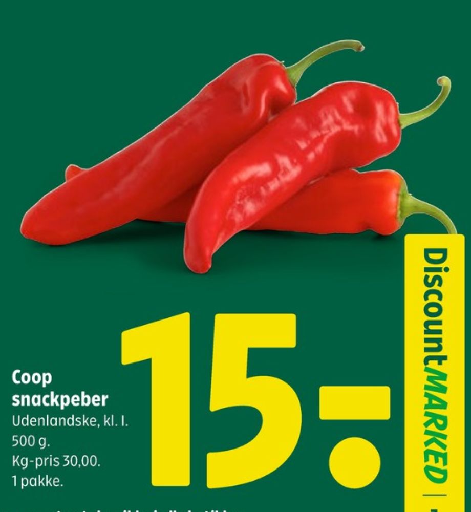 Coop, Peberfrugt