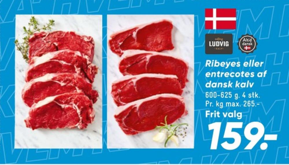 Salling Ludvig, Kalveentrecote