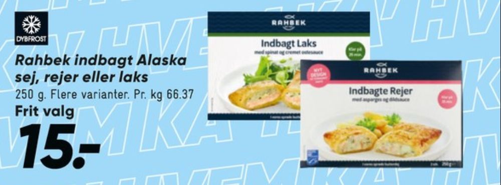 Rahbek, Indbagte Rejer med Asparges og Dildsauce