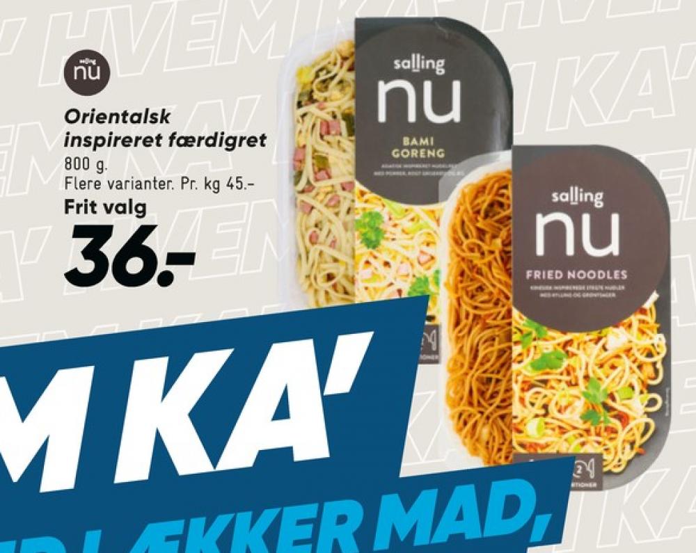 Salling Nu, Bami Goreng