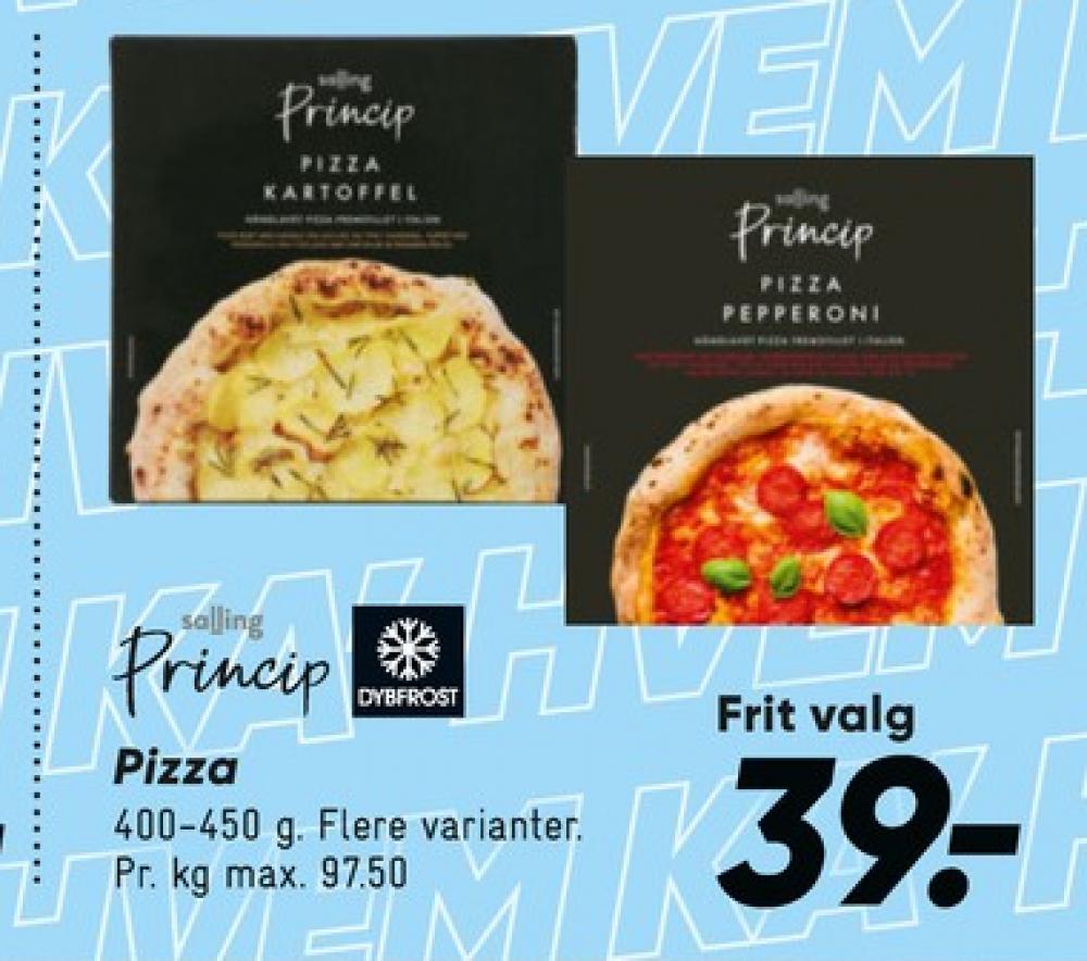 Salling Princip, Pepperoni & Nduja Pizza