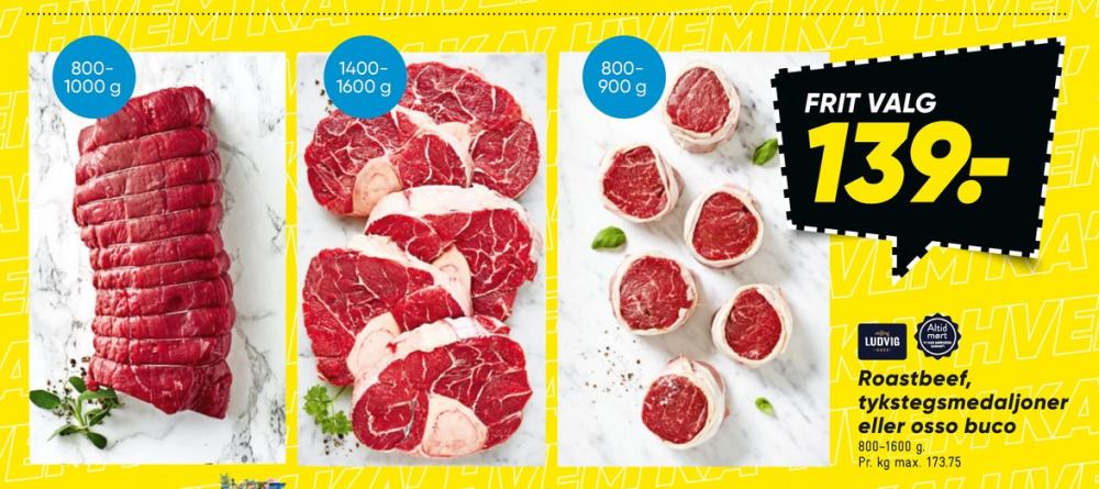 Salling Ludvig, Roastbeef