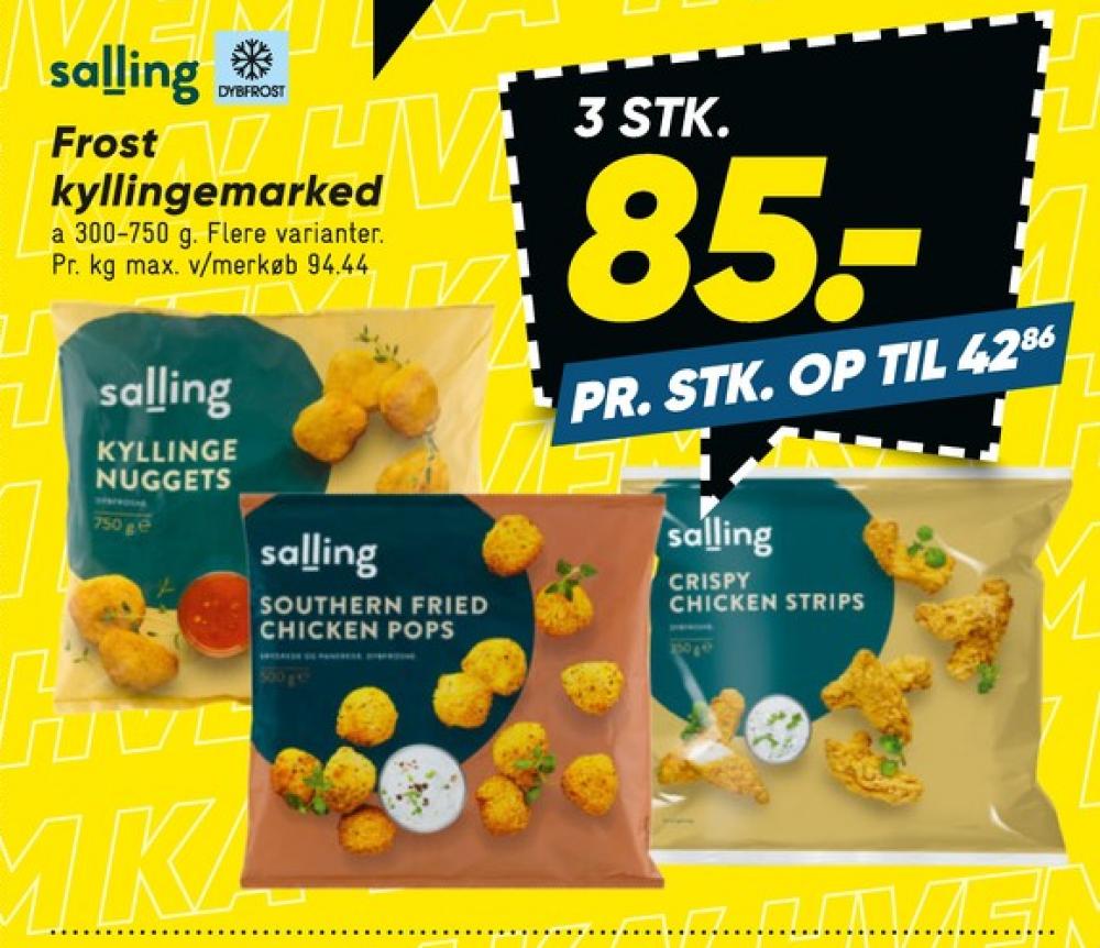 Salling, Kyllingenuggets