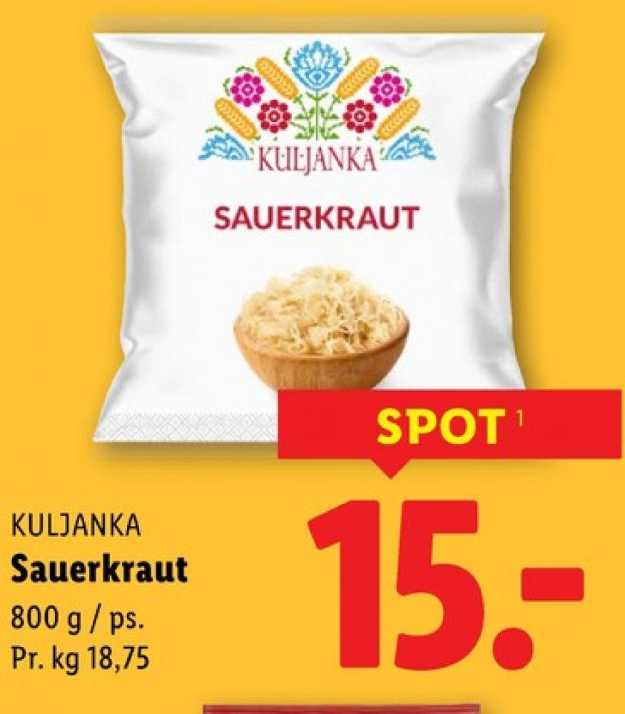 Kuljanka, Sauerkraut