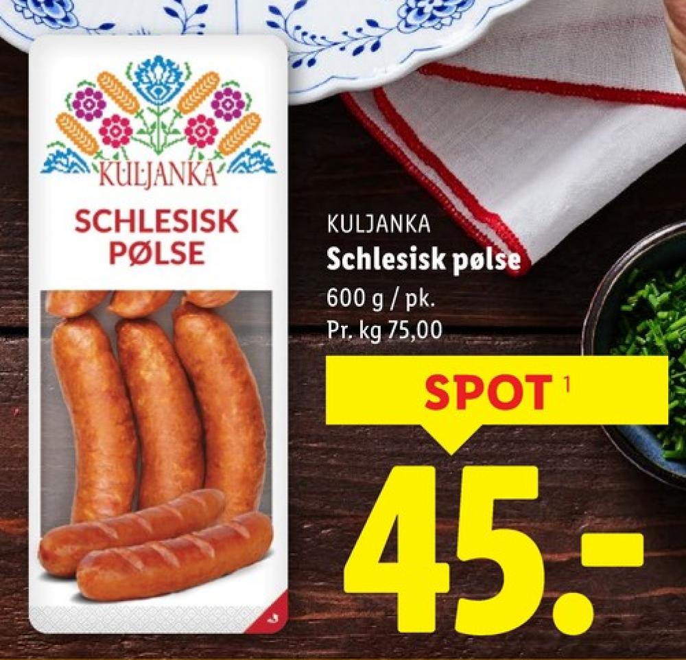 Kuljanka, Schlesiske pølser