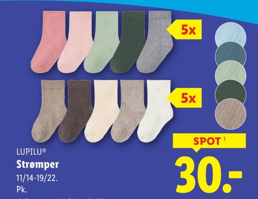 Lupilu, Strømper