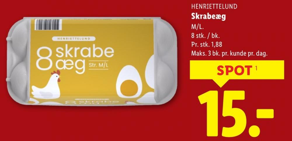 Henriettelund, Skrabeæg M/L