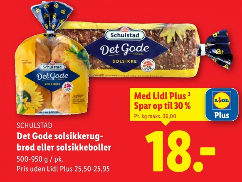 Schulstad Det Gode, Solsikkerugbrød