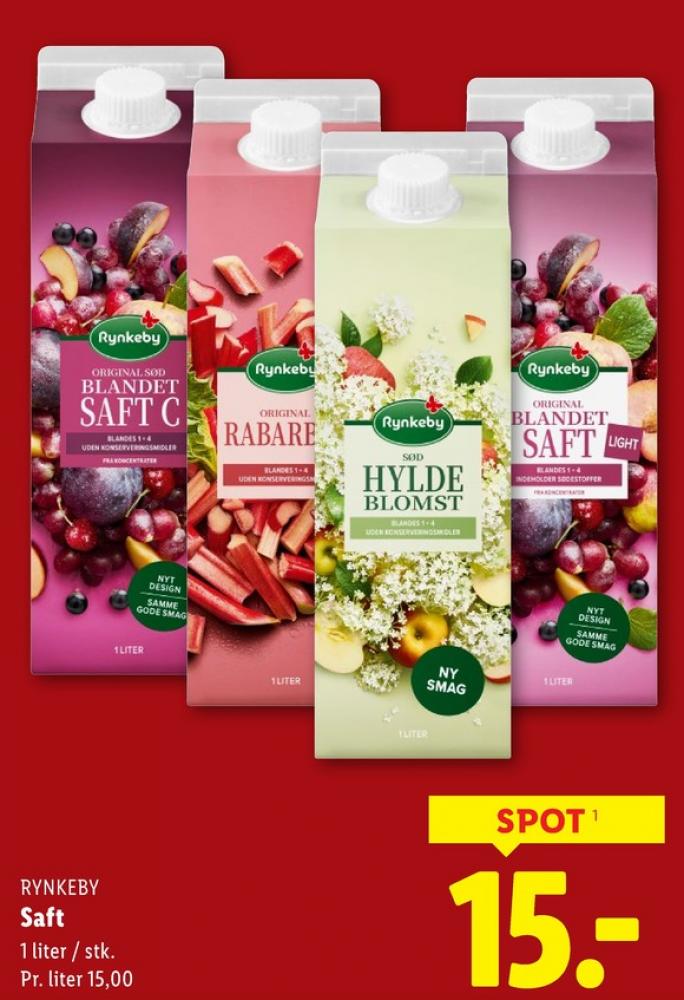 Rynkeby, Blandet Saft Light 