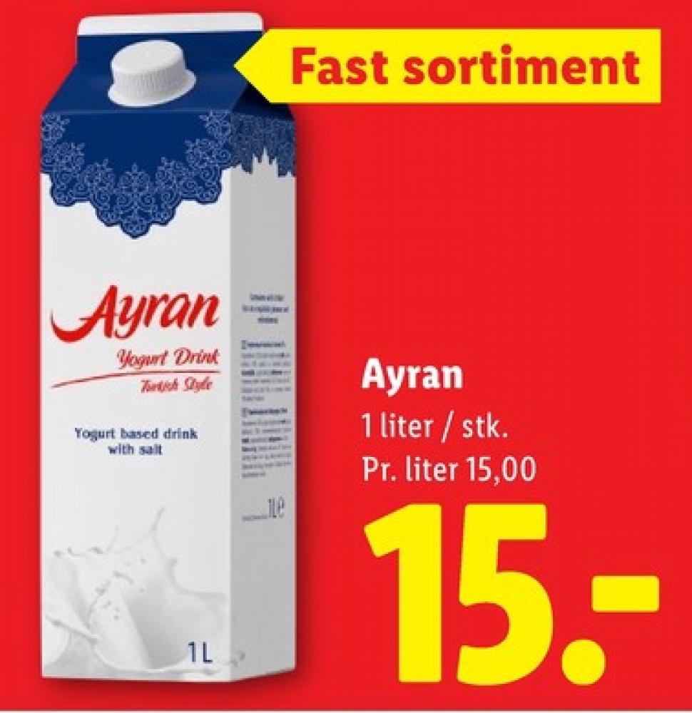 Ayran, Drikkeyoghurt