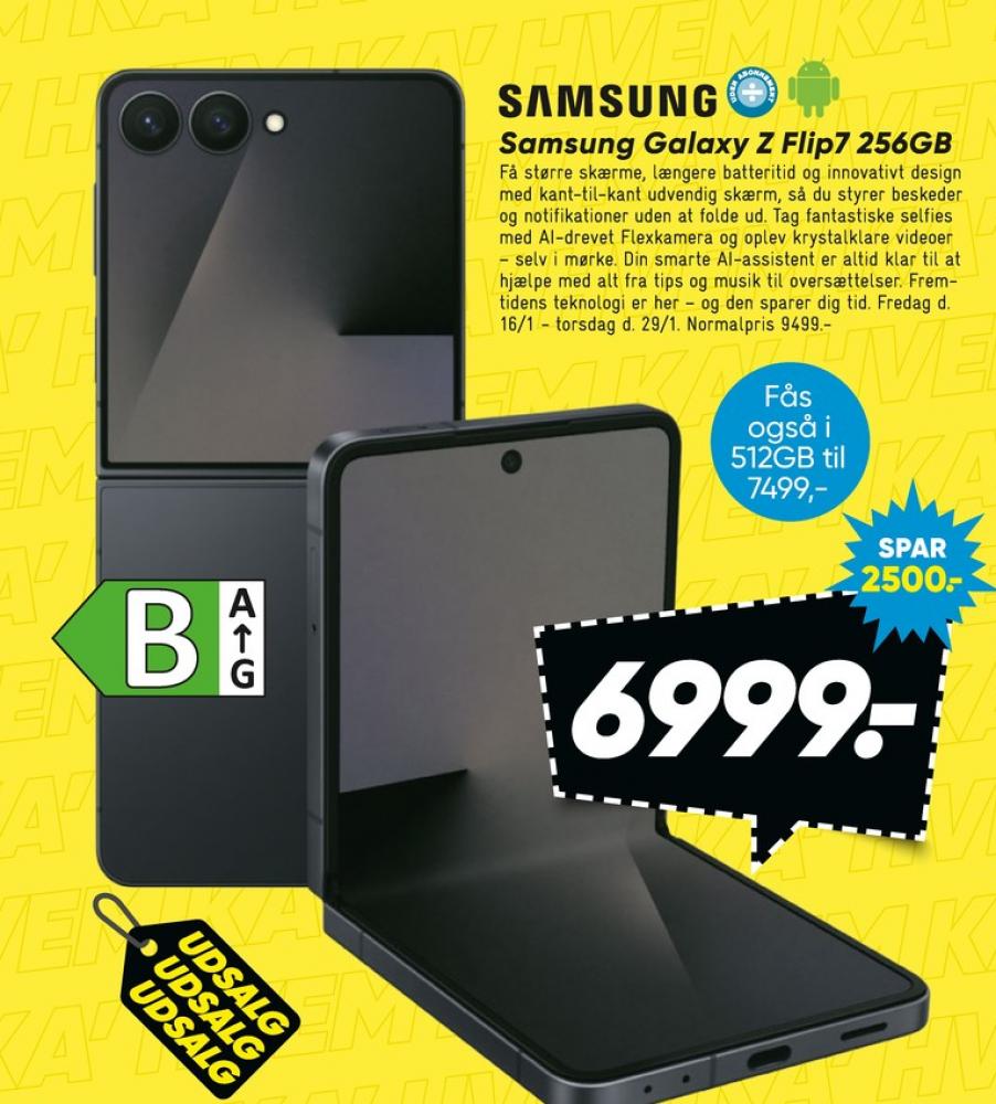 Samsung Galaxy Z Flip 7, Mobiltelefon