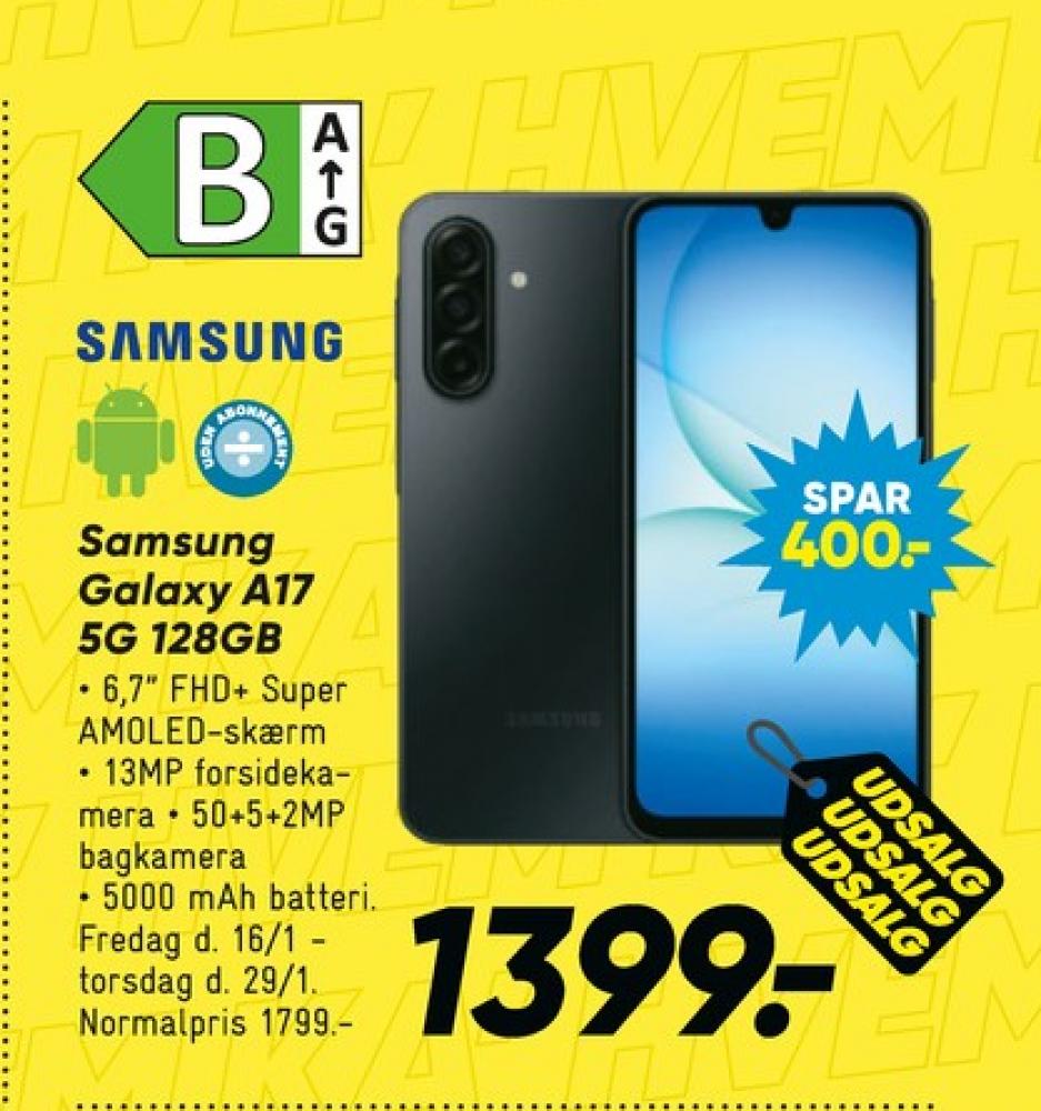 Samsung Galaxy A17, Mobiltelefon