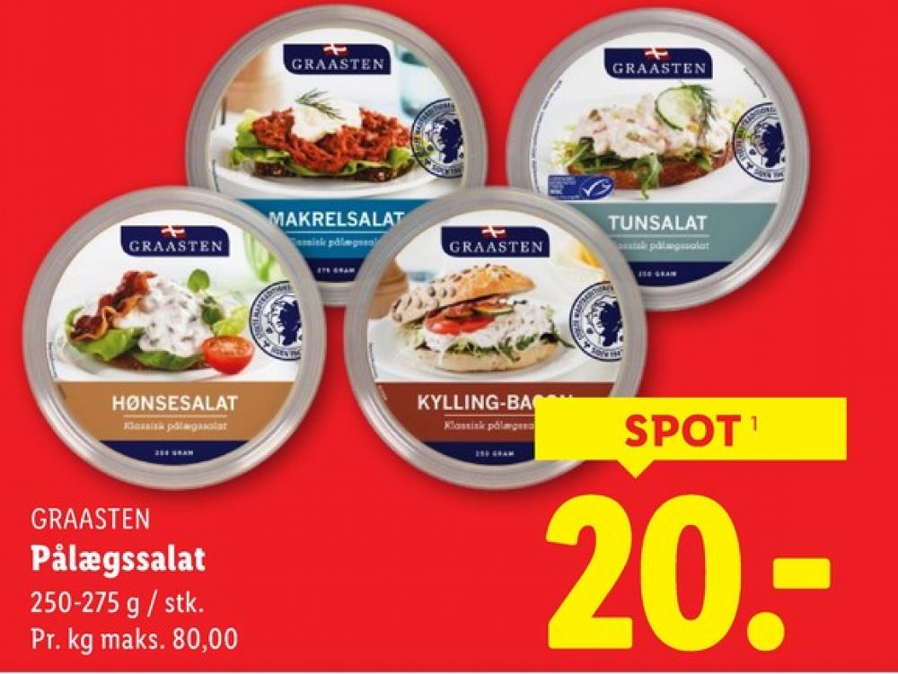 Graasten, Kylling & Baconsalat