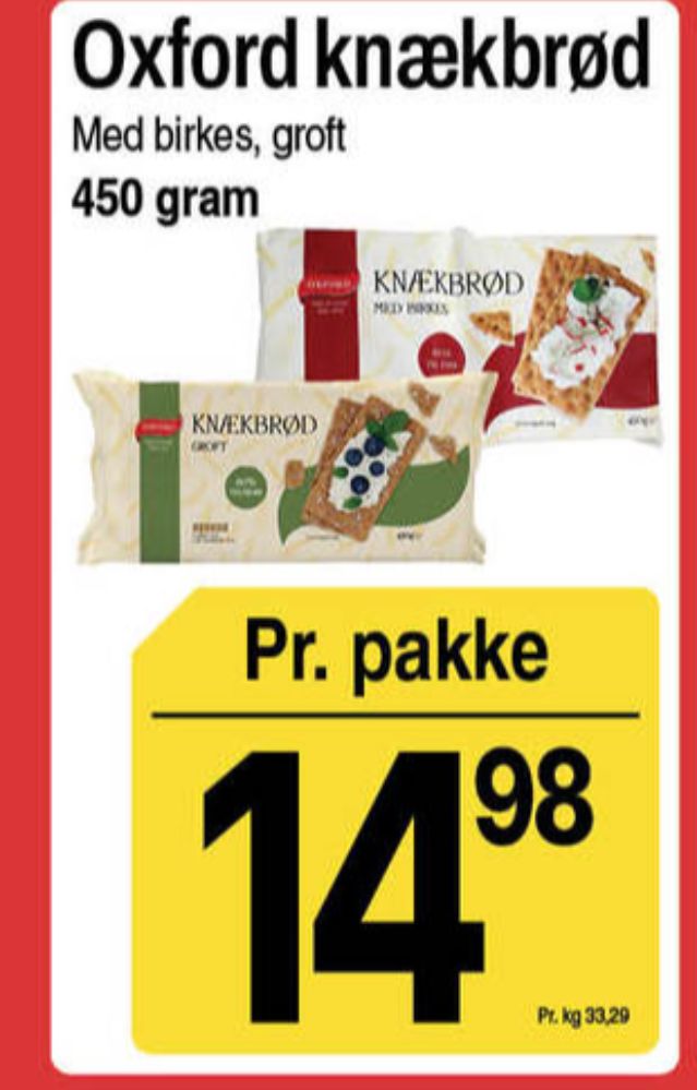 Oxford, Knækbrød Groft