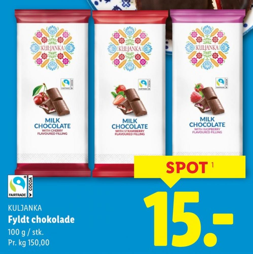 Kuljanka, Milk Chokolate Strawberry