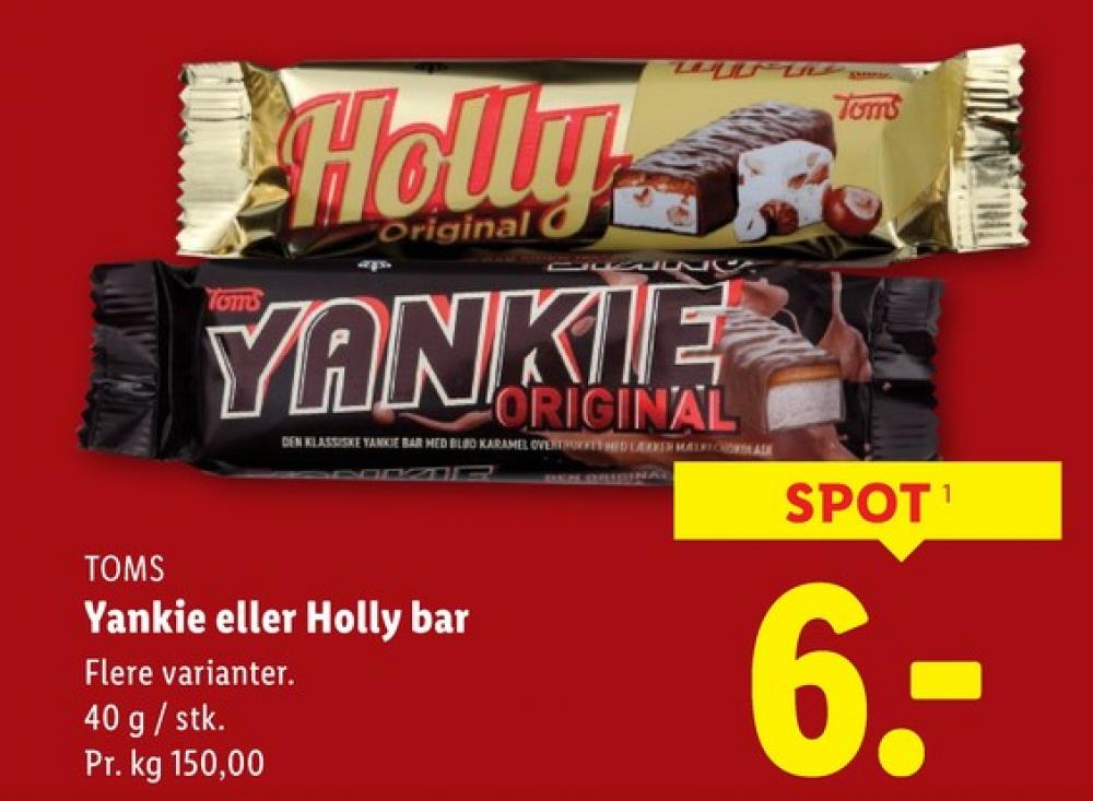 Holly, Chokoladebar