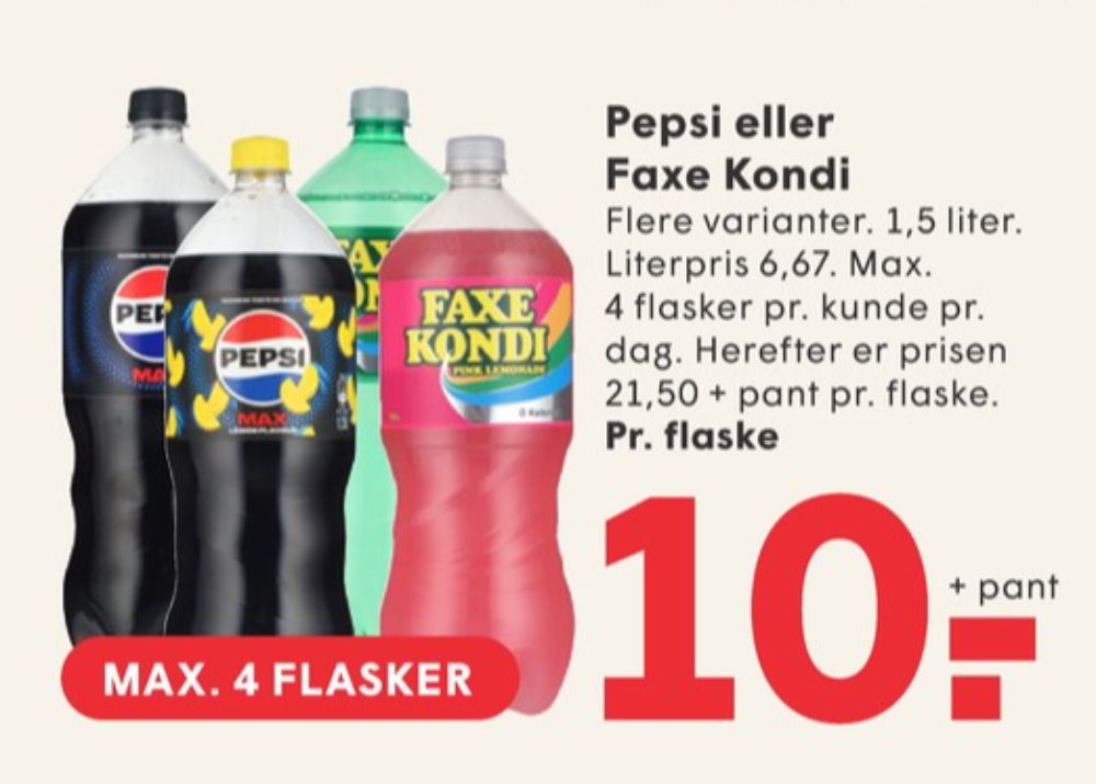 Pepsi Max, Cola