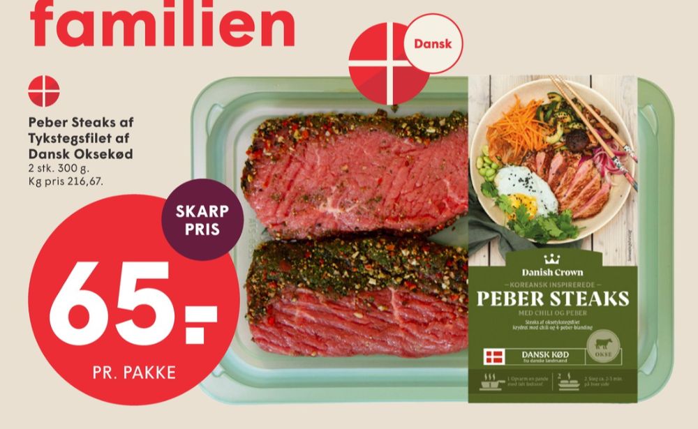 Gestus, Oksesteaks