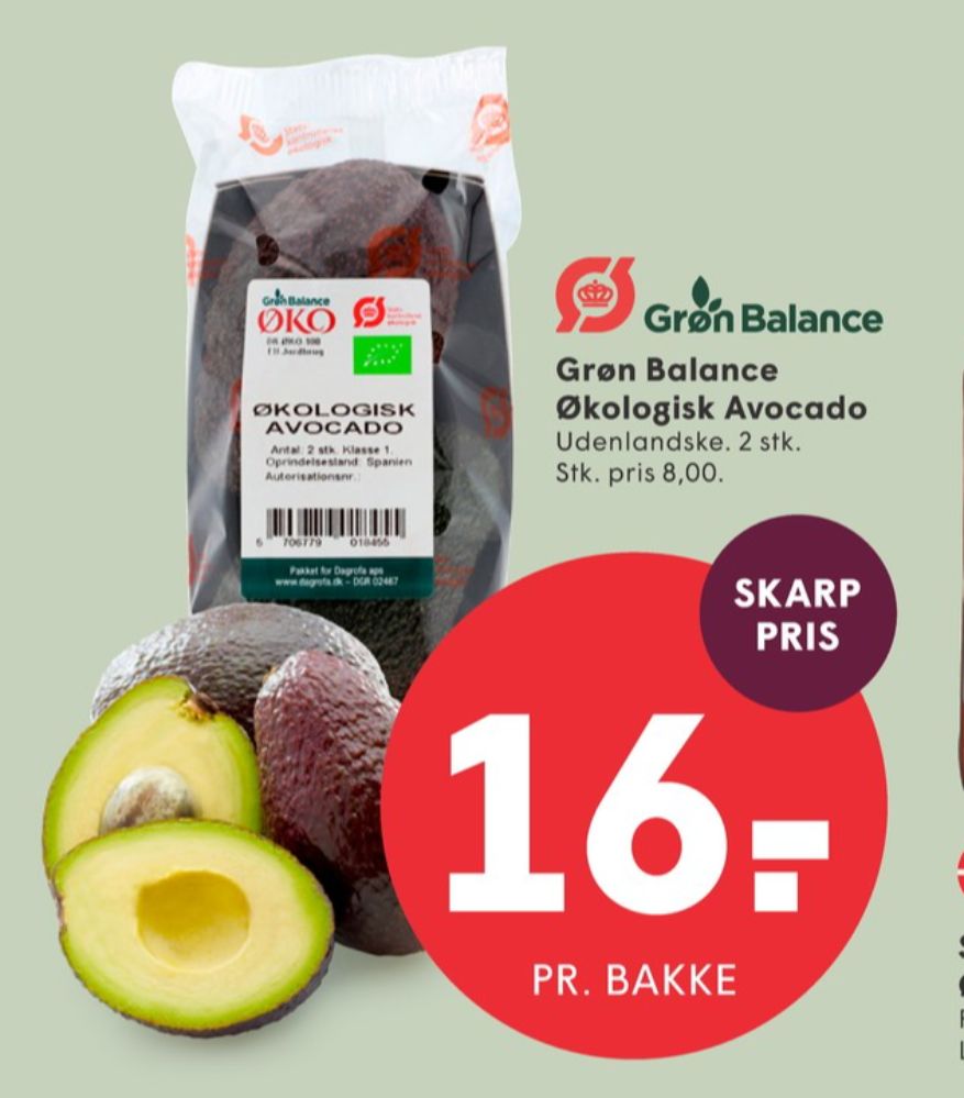 Grøn Balance, Avocado