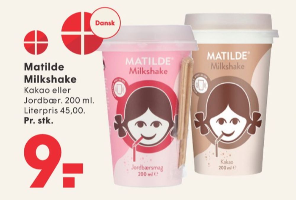 Matilde, Milkshake Kakao