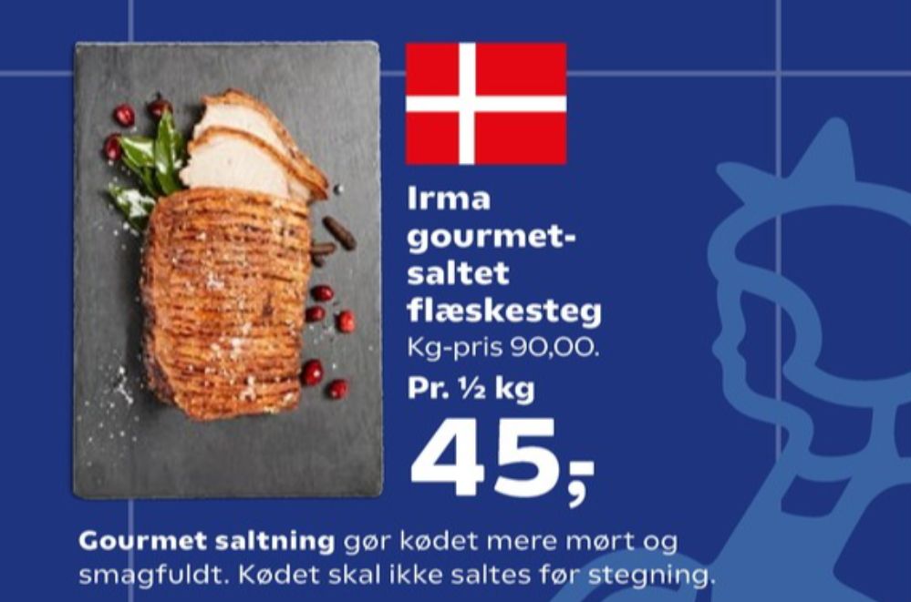 Irmas, Flæskesteg