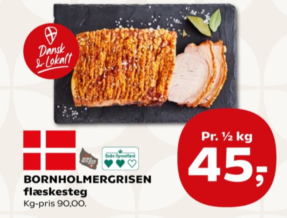 Bornholmergrisen, Flæskesteg
