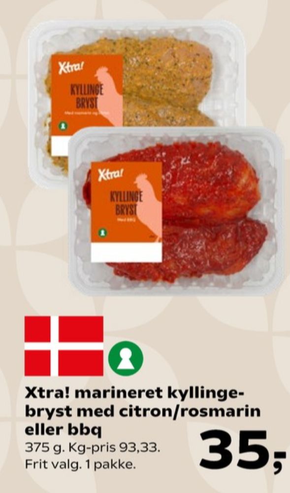 Xtra, Kyllingebrystfilet