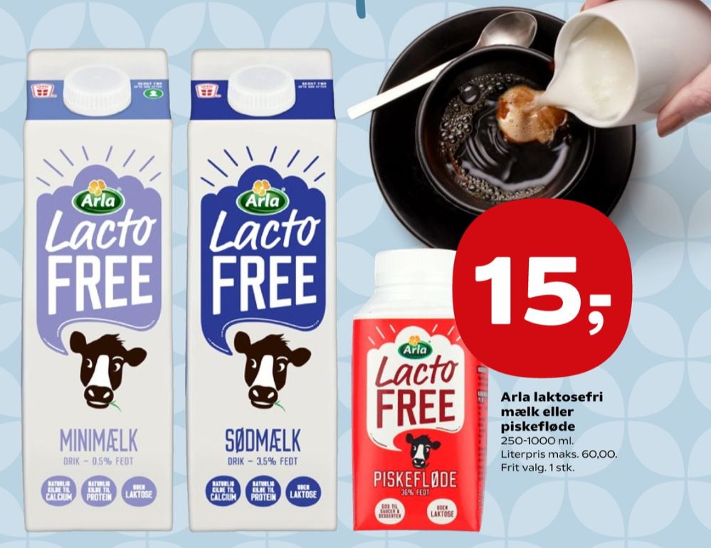 Arla Lacto FREE, Minimælk