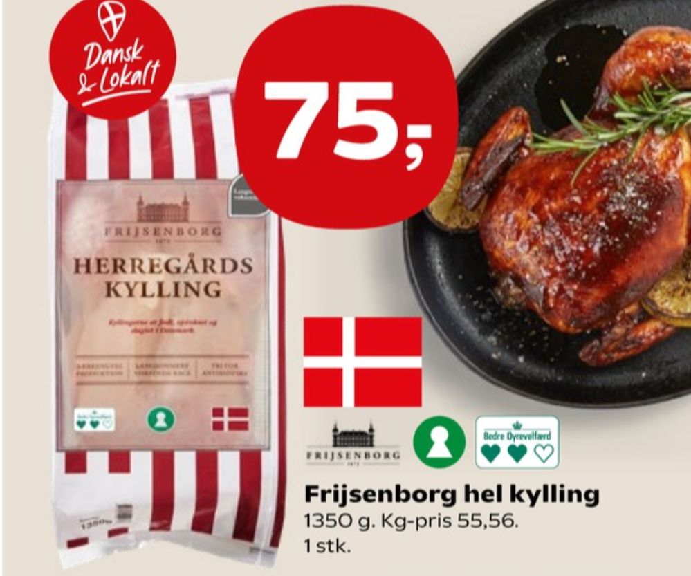 Frijsenborg, Kylling