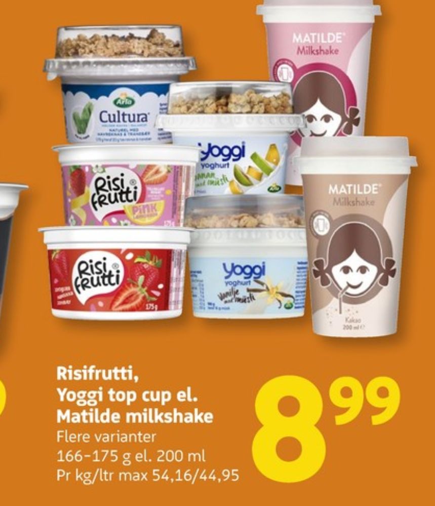 Matilde, Milkshake Vanilje