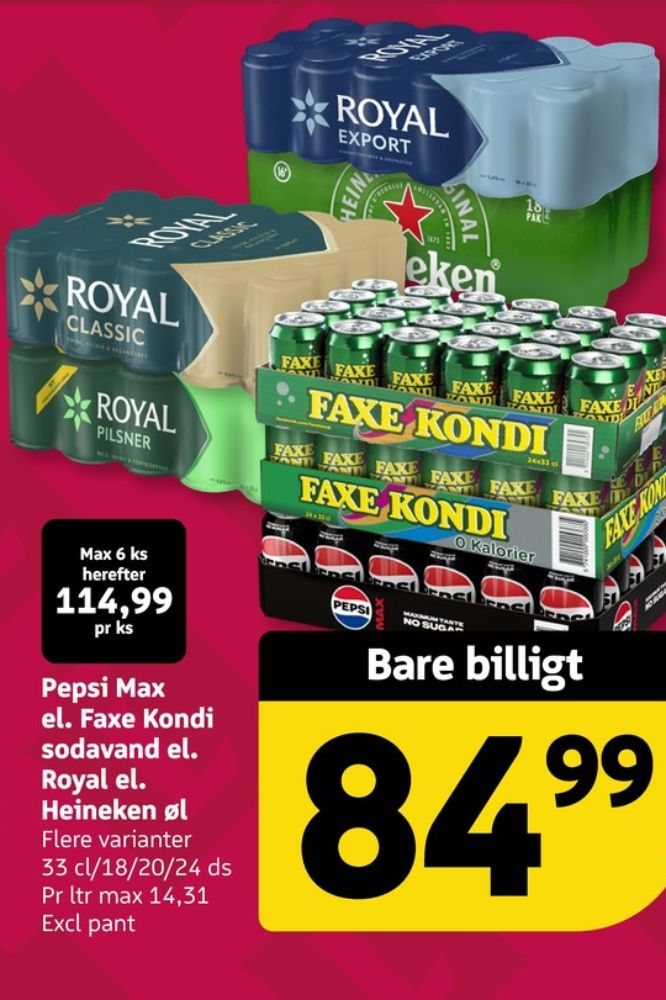 Pepsi Max, Cola 24 pk.