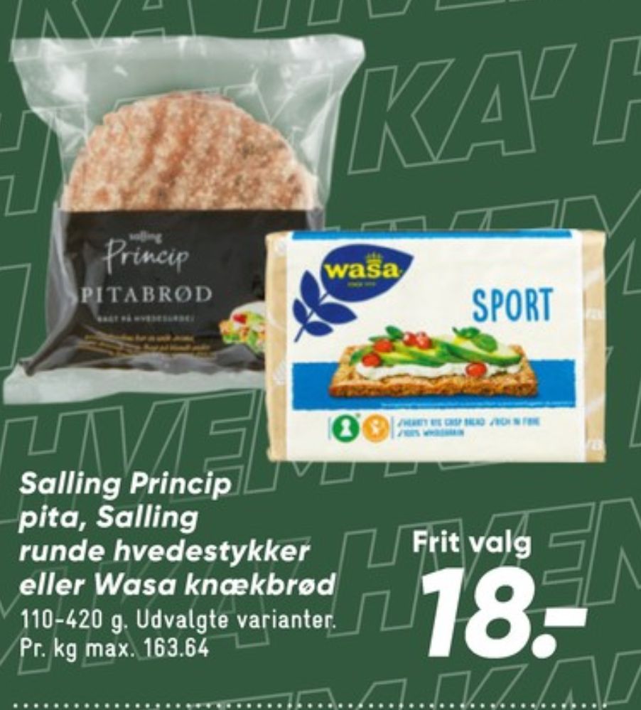 Wasa, Sport knækbrød
