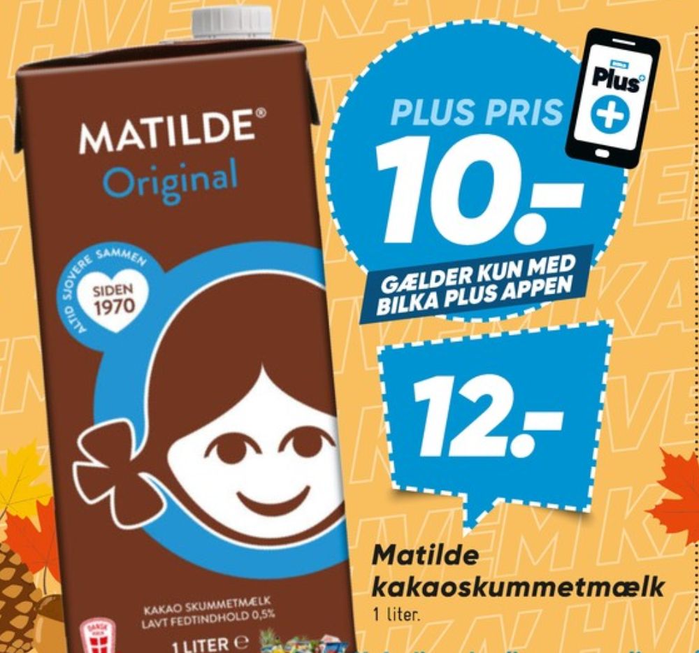 Matilde, Kakaomælk