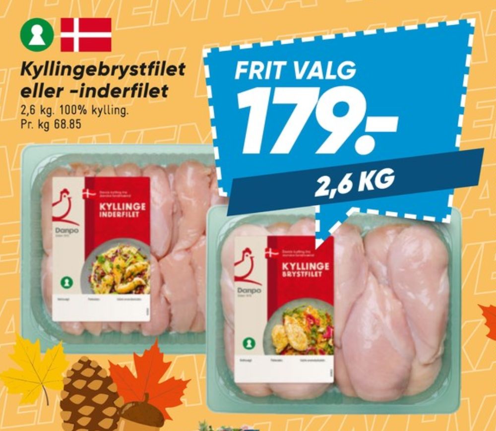 Danpo, Kyllingeinderfileter