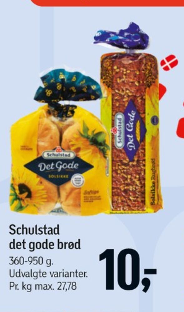 Schulstad Det Gode, Solsikkerugbrød
