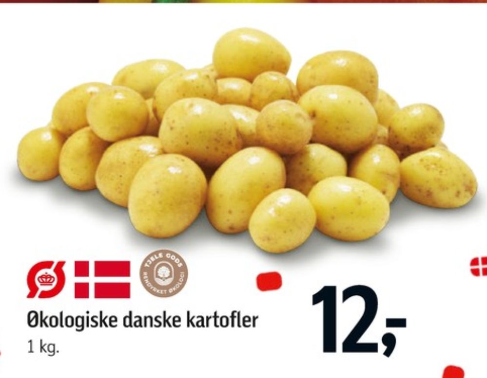 Tjele Gods, Kartofler