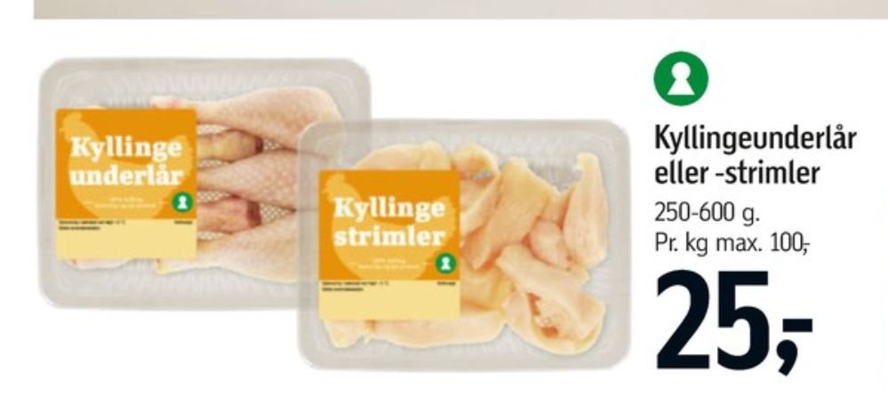 Hverdags, Kyllingeunderlår