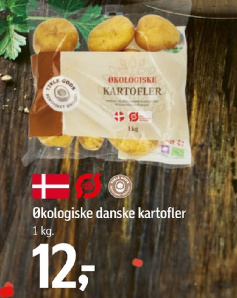 Tjele Gods, Kartofler